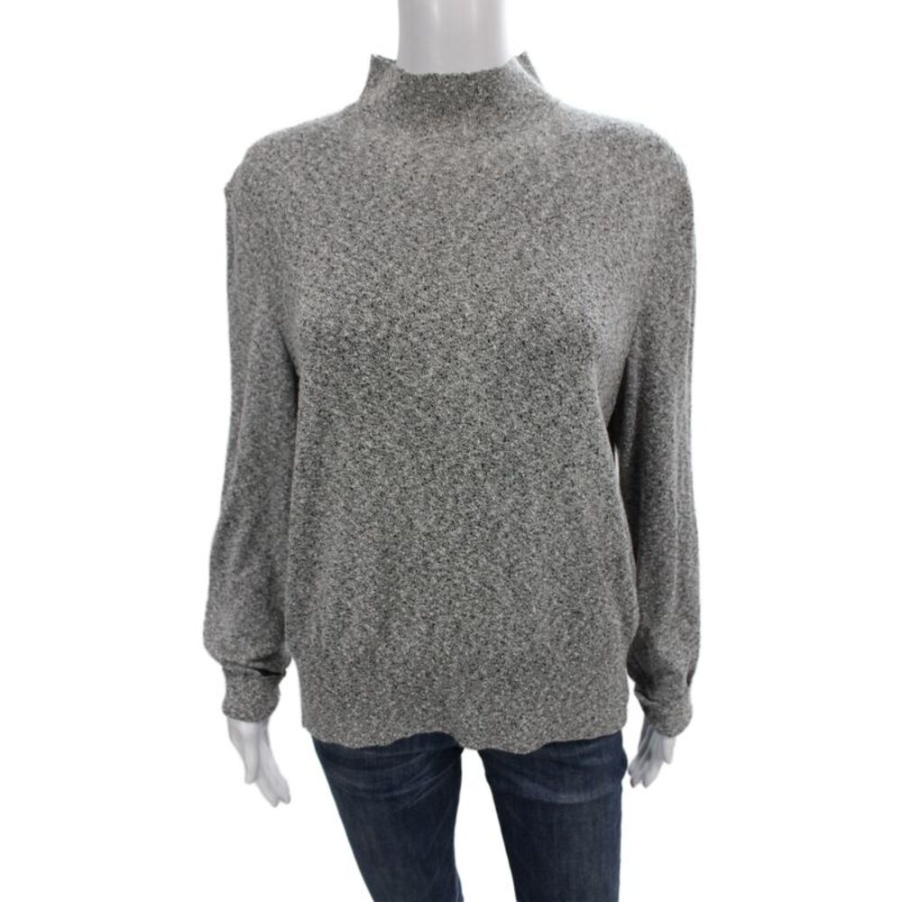 St. John Collection By Marie Gray Unisex Pullover Sweater Gray Wool Size 14